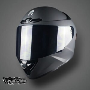 CASCO IMMORTALE KALIUM NEGRO MATE - ROJO