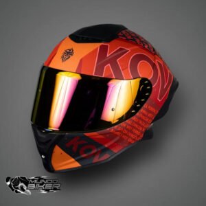 CASCO KOV BOOSTER FLOW ROJO