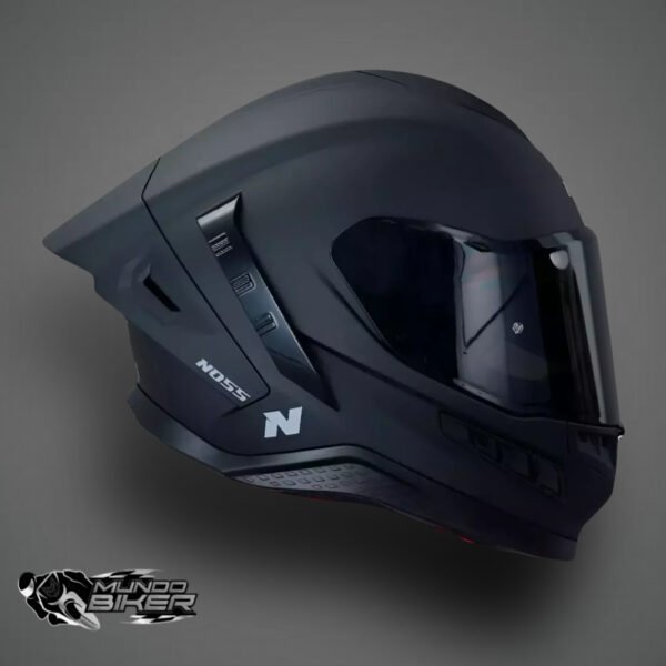 CASCO NOSS NS-806 NEGRO MATE