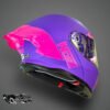 CASCO NOSS NS-X90 MORADO MATE