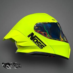 CASCO NOSS NS-X90 SHINY FLUO AMARILLO