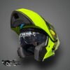 CASCO NOSS NS-X90 SHINY FLUO AMARILLO