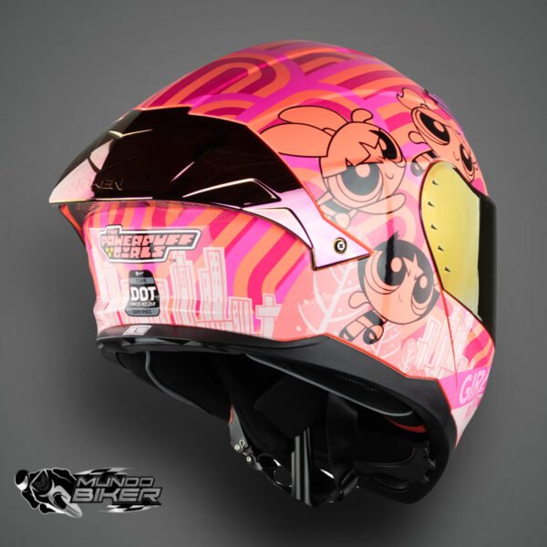 CASCO KOV STARK CHICAS SUPERPODEROSAS ROCK GIRL ROSA